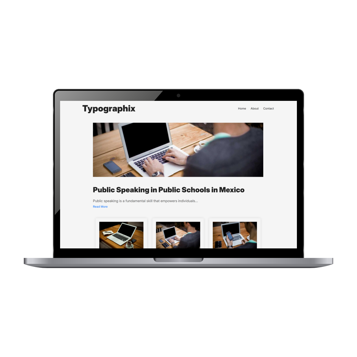 Blog Mockup